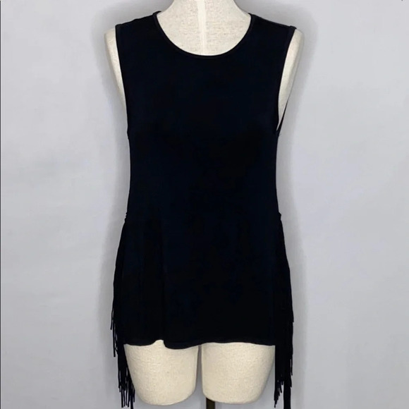American Eagle Soft & Sexy Fringed Side Tank-XS - Picture 1 of 6